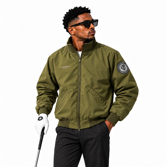 DEVEREUX GOLF 3LAYER TRACK JACKET