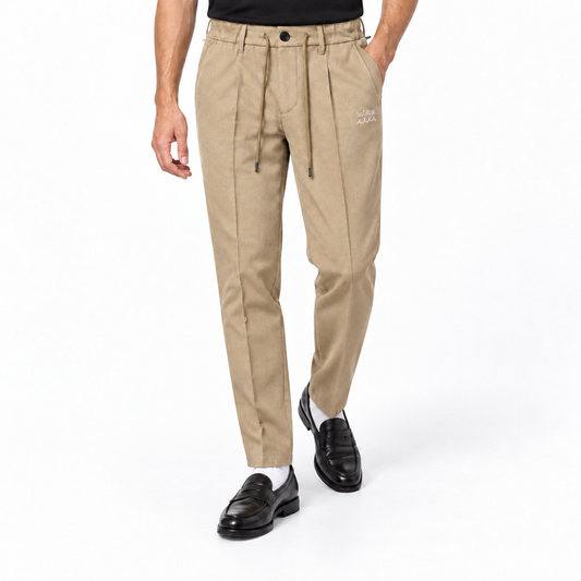 wjk×muta SMART PIN-TUCK SLACKS