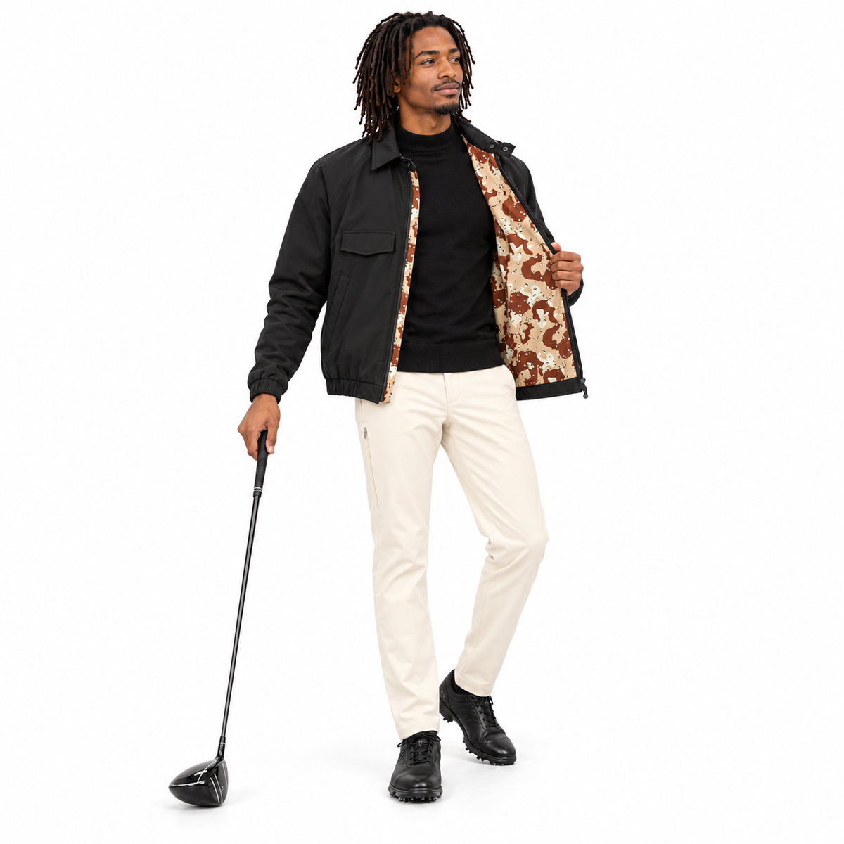 DEVEREUX GOLF DESERTCAMO BLOUSON