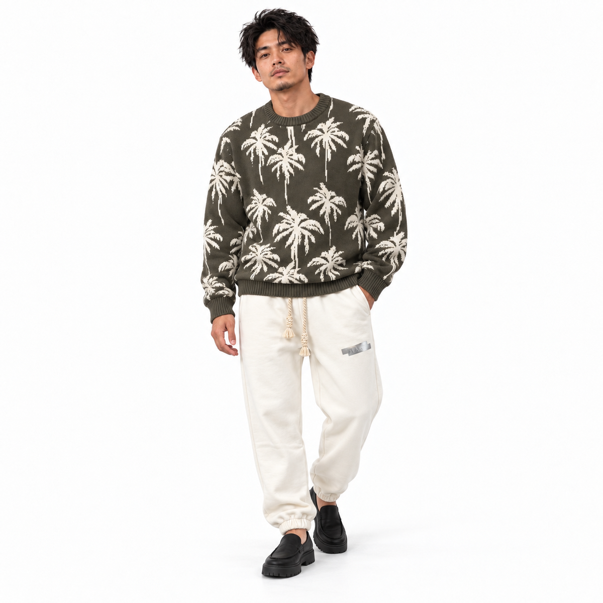 MAUNAKEA PALM SWEATER