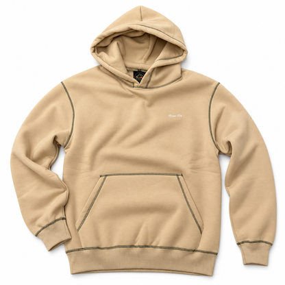 MAUNAKEA CONTRAST STITCHING HOODIE