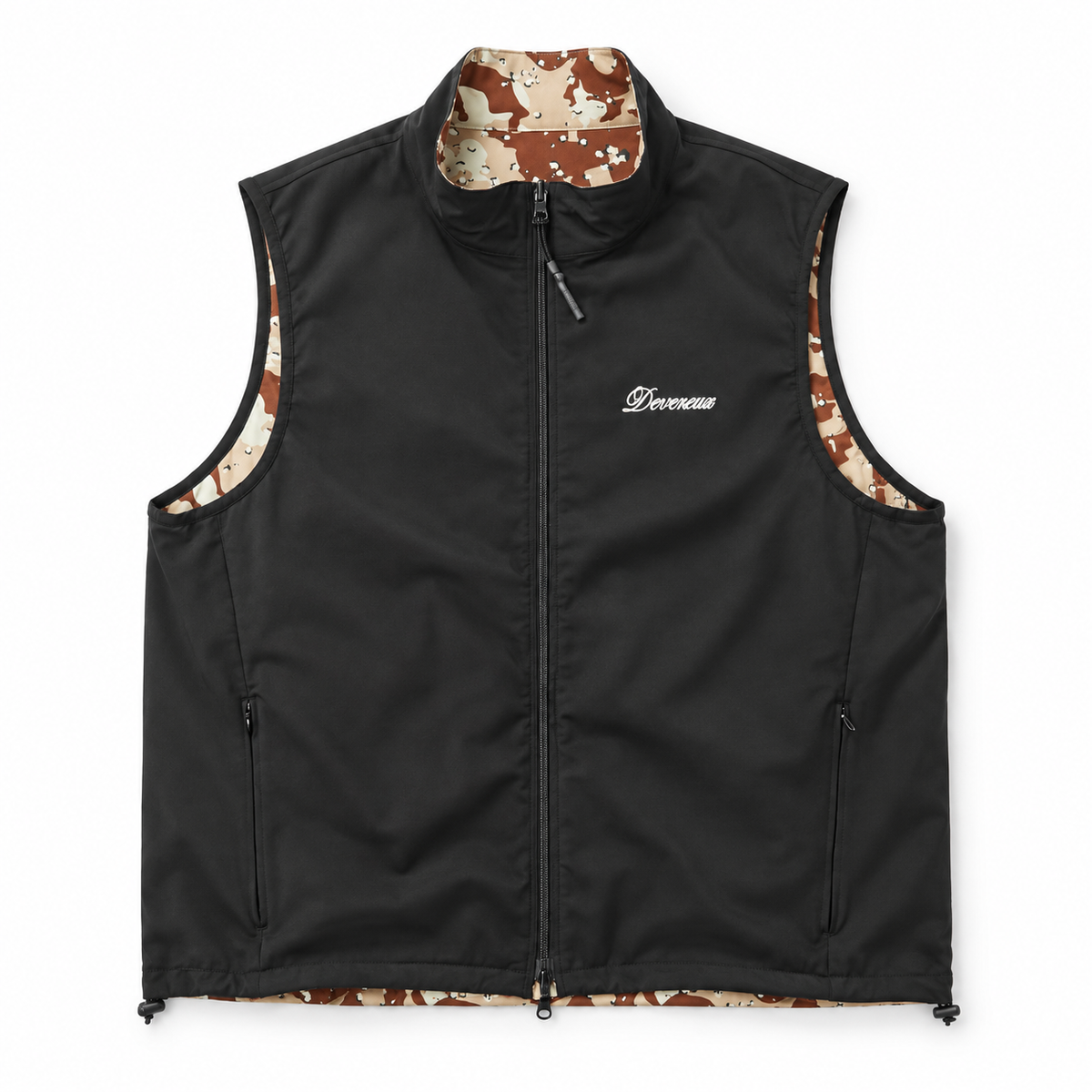 DEVEREUX GOLF DESERT CAMO REVERSIBLE VEST