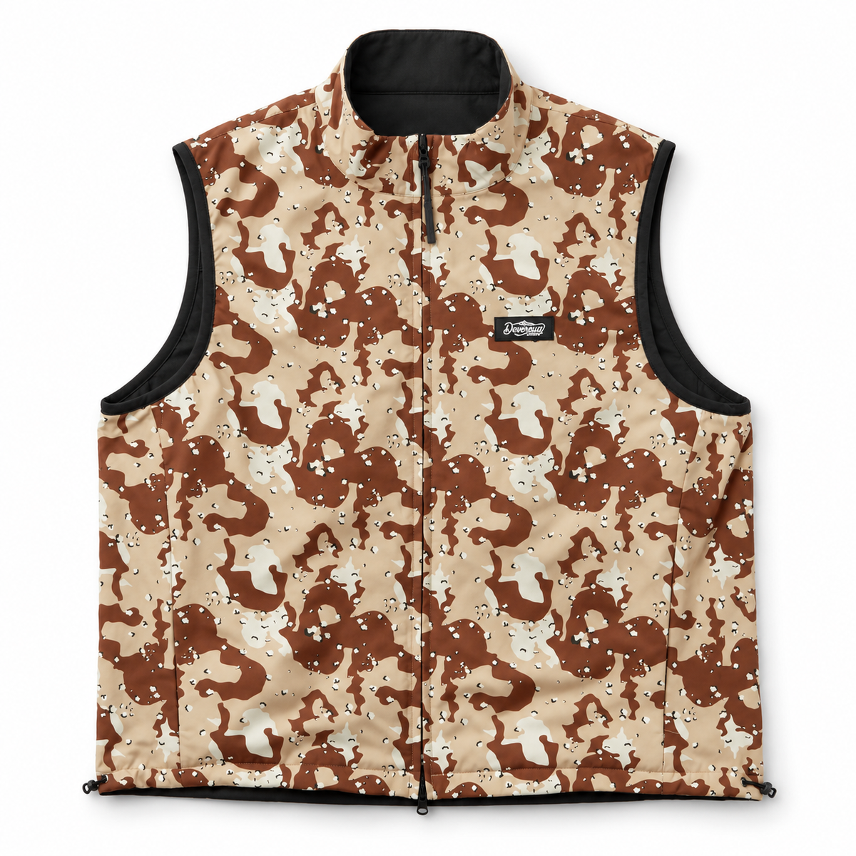 DEVEREUX GOLF DESERT CAMO REVERSIBLE VEST