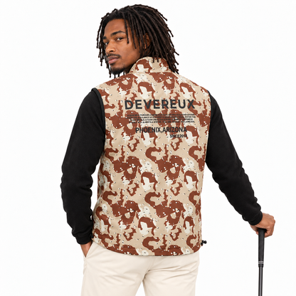 DEVEREUX GOLF DESERT CAMO REVERSIBLE VEST